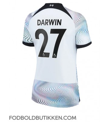 Liverpool Darwin Nunez #27 Udebanetrøje Dame 2022-23 Kortærmet
